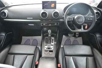 AUDI S3 2.0 TFSI Black Edition Saloon 4dr Petrol S Tronic quattro Euro 6