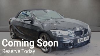 BMW 218 1.5 218i M Sport Convertible 2dr Petrol Auto Euro 6 (s/s) (136 p