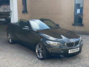 BMW 2 SERIES 1.5 218i M Sport Convertible 2dr Petrol Auto Euro 6 (s/s) (136 p
