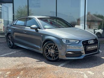 Audi A3 2.0 TDI S line Saloon 4dr Diesel S Tronic quattro Euro 6 (s/s) (
