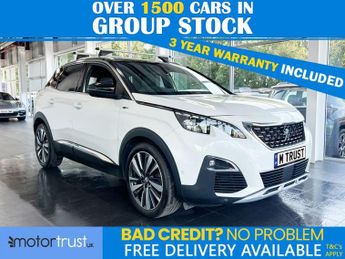 PEUGEOT 3008 2.0 BlueHDi GT SUV 5dr Diesel EAT Euro 6 (s/s) (180 ps) F/S/H X6