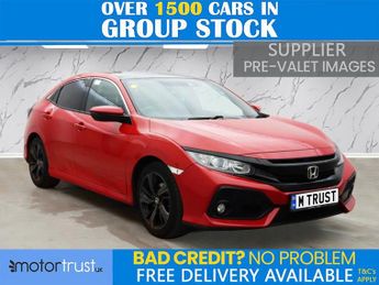 HONDA CIVIC 1.0 VTEC Turbo EX Hatchback 5dr Petrol CVT Euro 6 (s/s) (126 ps)