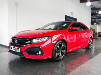 HONDA CIVIC 1.0 VTEC Turbo EX Hatchback 5dr Petrol CVT Euro 6 (s/s) (126 ps)