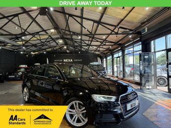 Audi A3 1.6 TDI 30 S line Saloon 4dr Diesel S Tronic Euro 6 (s/s) (116 p