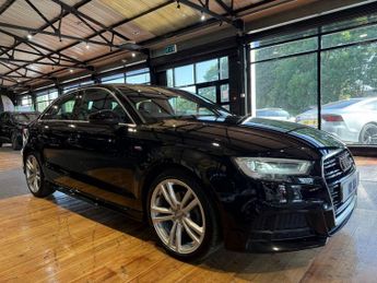 AUDI A3 1.6 TDI 30 S line Saloon 4dr Diesel S Tronic Euro 6 (s/s) (116 p