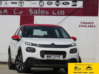 Citroen C3 1.2 PureTech Feel Hatchback 5dr Petrol Manual Euro 6 (68 ps)