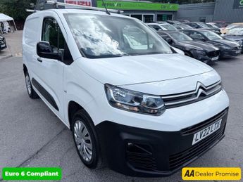 Citroen Berlingo White 1.5 BlueHDi Enterprise M Pro van, 72,100 miles, Euro 6, 6-