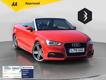 Audi A3 1.4 TFSI CoD S line Convertible 2dr Petrol S Tronic Euro 6 (s/s)