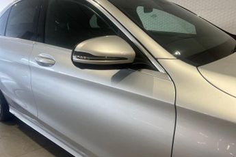 MERCEDES-BENZ C CLASS 1.5 C200 MHEV EQ Boost AMG Line (Premium) Saloon 4dr Petrol G-Tr