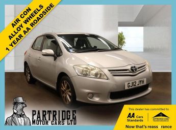 Toyota Auris 1.33 Dual VVT-i TR Hatchback 5dr Petrol Manual Euro 4 (s/s) (101