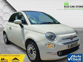FIAT 500C 1.2 Lounge Convertible 2dr Petrol Dualogic Euro 6 (s/s) (69 bhp)