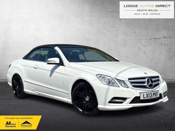 Mercedes E Class 2.1 E220 CDI BlueEfficiency Sport Cabriolet 2dr Diesel G-Tronic+