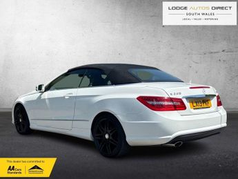 MERCEDES-BENZ E-CLASS 2.1 E220 CDI BlueEfficiency Sport Cabriolet 2dr Diesel G-Tronic+