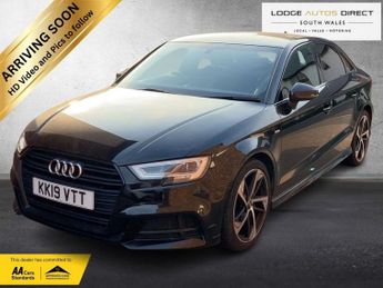 Audi A3 1.0 TFSI 30 Black Edition Saloon 4dr Petrol Manual Euro 6 (s/s) 