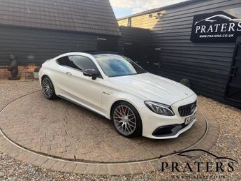 Mercedes C Class 4.0 C63 V8 BiTurbo AMG (Premium) Coupe 2dr Petrol SpdS MCT Euro 