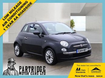 Fiat 500 1.2 Lounge Hatchback 3dr Petrol Manual Euro 6 (s/s) (69 bhp)