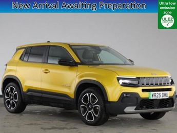 Jeep Avenger 54kWh e-Summit SUV 5dr Electric Auto (156 ps)