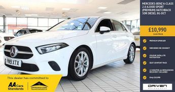Mercedes A Class 2.0 A200d Sport (Premium) Hatchback 5dr Diesel 8G-DCT Euro 6 (s/