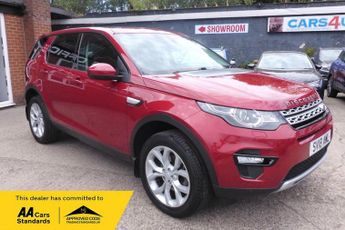 LAND ROVER DISCOVERY SPORT 2.0 TD4 HSE SUV 5dr Diesel Auto 4WD Euro 6 (s/s) (180 ps)