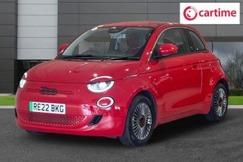 FIAT 500E 42kWh RED Hatchback 3dr Electric Auto (118 ps) Android Auto / Ap
