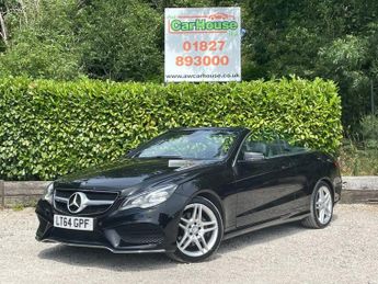 MERCEDES-BENZ E-CLASS 2.1 E220 CDI AMG Sport Cabriolet 2dr Diesel G-Tronic+ Euro 5 (s/