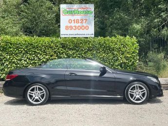 MERCEDES-BENZ E-CLASS 2.1 E220 CDI AMG Sport Cabriolet 2dr Diesel G-Tronic+ Euro 5 (s/