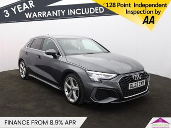 Audi A3 1.5 TFSI 35 S line Sportback 5dr Petrol Manual Euro 6 (s/s) (150