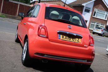 FIAT 500 1.2 Lounge Hatchback 3dr Petrol Dualogic Euro 6 (s/s) (69 bhp)