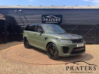 Land Rover Range Rover Sport 5.0 P575 V8 SVR SUV 5dr Petrol Auto 4WD Euro 6 (s/s) (575 ps)