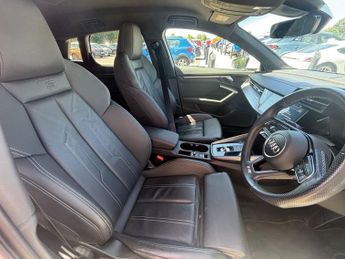 AUDI A3 1.0 TFSI 30 S line Sportback 5dr Petrol S Tronic Euro 6 (s/s) (1