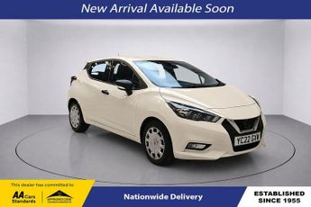 Nissan Micra 1.0 IG-T Visia Hatchback 5dr Petrol Manual Euro 6 (s/s) (92 ps)