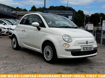 Fiat 500 1.2 Lounge Hatchback 3dr Petrol Manual Euro 5 (s/s) (69 bhp)
