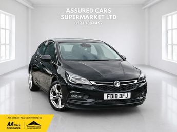 VAUXHALL ASTRA 1.4i Turbo SRi Hatchback 5dr Petrol Auto Euro 6 (s/s) (150 ps)