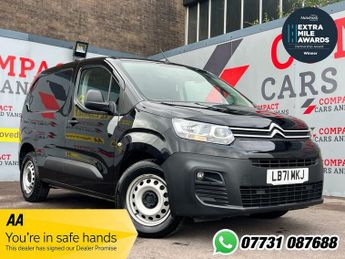 Citroen Berlingo 1.5 BlueHDi 1000 Worker M Pro Panel Van 5dr Diesel Manual SWB Eu