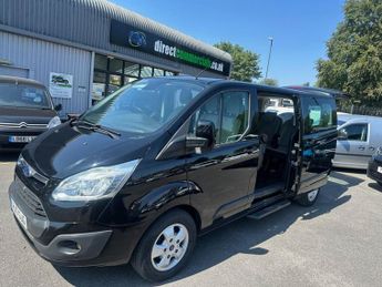 Ford Tourneo 2.0 TDCI 130 310 9 SEAT LWB MINIBUS TITANIUM NO VAT FULL LEATHER