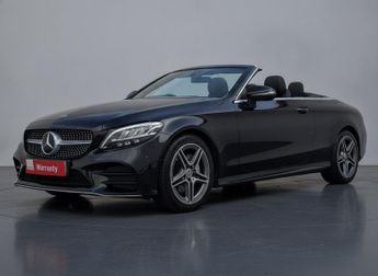 MERCEDES-BENZ C CLASS 1.5 C200 MHEV AMG Line Cabriolet 2dr Petrol G-Tronic+ Euro 6 (s/