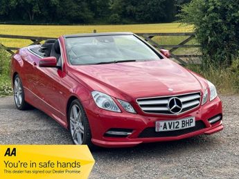 Mercedes E Class 2.1 E250 CDI BlueEfficiency Sport Edition 125 Cabriolet 2dr Dies