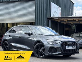 Audi A3 1.0 TFSI 30 S line Sportback 5dr Petrol S Tronic Euro 6 (s/s) (1