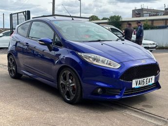 Ford Fiesta 1.6T EcoBoost ST-2 Hatchback 3 Door Petrol Manual Blue Euro 6 