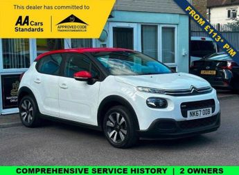Citroen C3 1.2 PureTech Feel Hatchback 5dr Petrol Manual Euro 6 (82 ps)