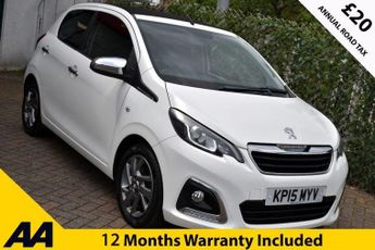 Peugeot 108 1.2 VTi PURETECH ALLURE TOP! 5 DOOR 81 BHP