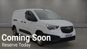 Vauxhall Combo 1.5 Turbo D 2300 Edition LWB NAV NO VAT VAN L2 H1 Euro 6 (100 ps
