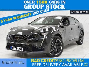 PEUGEOT 408 1.2 PureTech GT Fastback 5dr Petrol EAT Euro 6 (s/s) (130 ps)