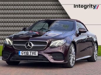 MERCEDES-BENZ E CLASS 2.0 E220d AMG Line (Premium) Cabriolet 2dr Diesel G-Tronic+ Euro