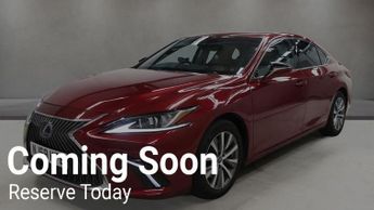 LEXUS ES 2.5 300h Saloon 4dr Petrol Hybrid E-CVT Euro 6 (s/s) (218 ps)