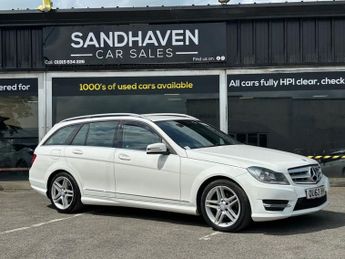 Mercedes C Class 2.1 C220 CDI AMG Sport Estate 5dr Diesel Manual Euro 5 (s/s) (17