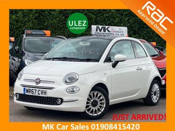 Fiat 500 1.2 Lounge Hatchback 3dr Petrol Manual Euro 6 (s/s) (69 bhp) WR6