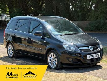 Vauxhall Zafira 1.6 16V Design MPV 5dr Petrol Manual Euro 5 (SNav) (115 ps)