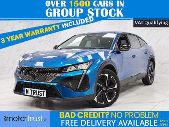 PEUGEOT 408 1.2 PureTech Allure Fastback 5dr Petrol EAT Euro 6 (s/s) (130 ps