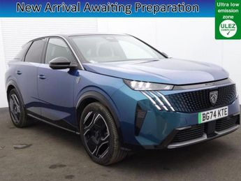 PEUGEOT E-3008 73kWh GT SUV 5dr Electric Auto (210 ps)